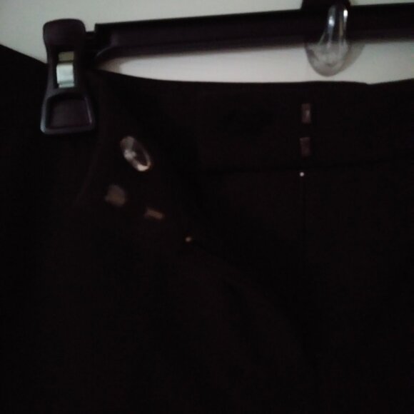 Classic Solid Black Career Pants Size 6 - Picture 6 of 12